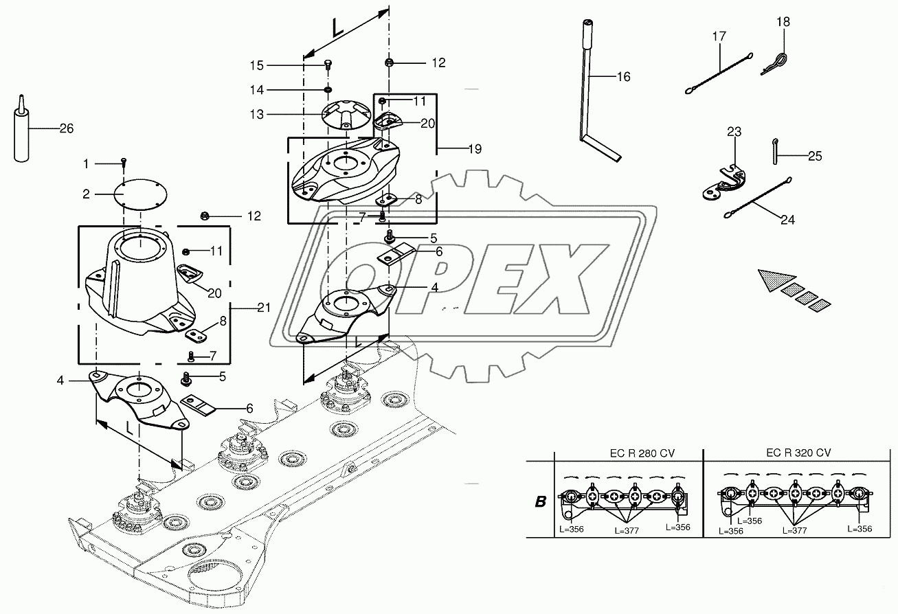 Blade quick coupler