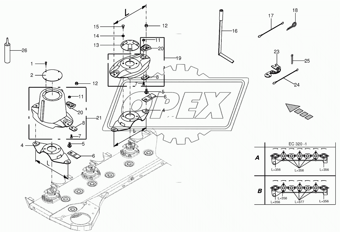 Blade quick coupler