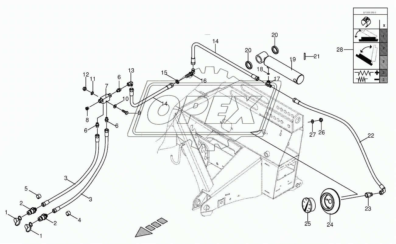 Hydraulic spring compensation 2