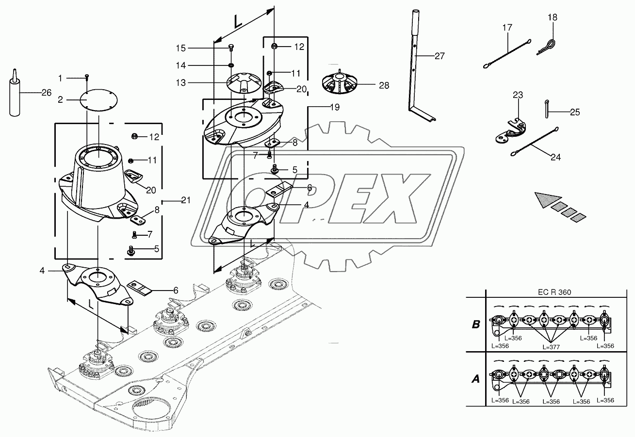 Blade quick coupler