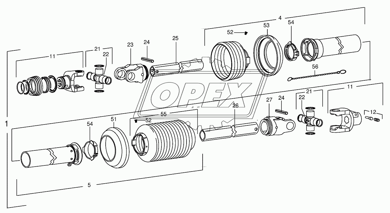 Main Pto shaft 1