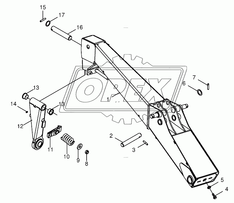 Control lever 2