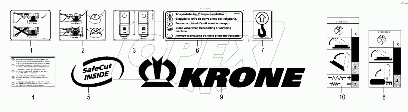 General information labels