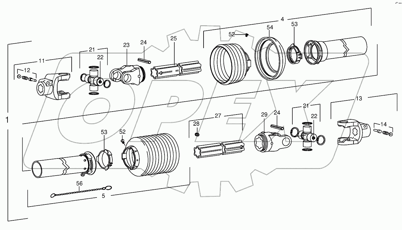 Main Pto shaft-Walterscheid