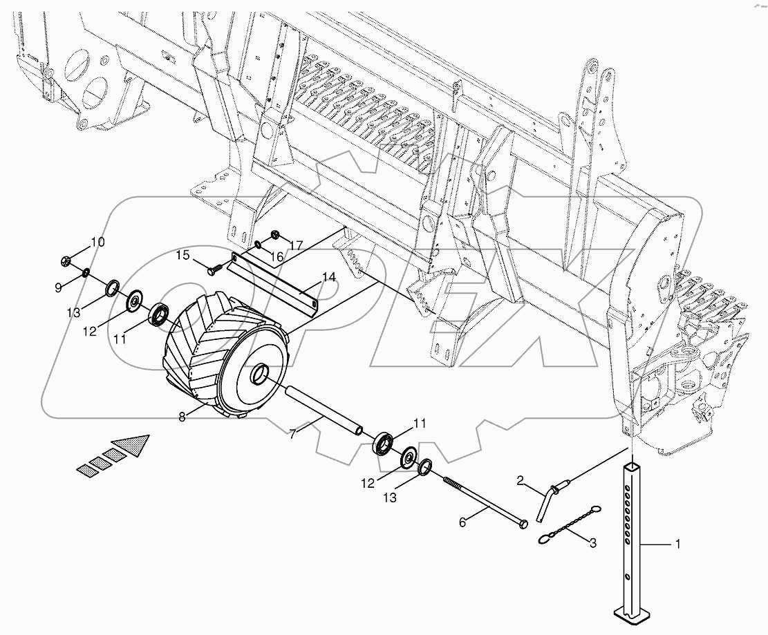Parking food / Wheel