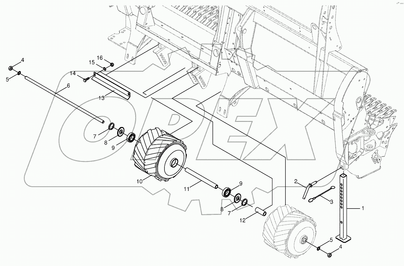 Parking food / Wheel