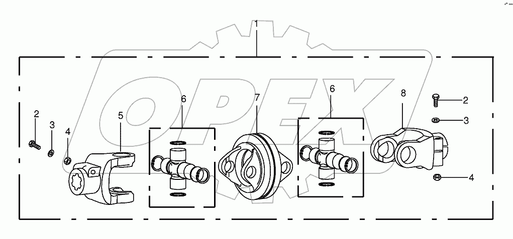 Double universal joint