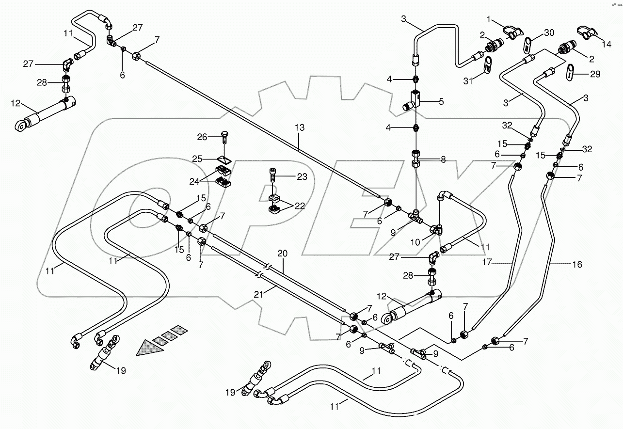 Hydraulics cpl.-EF 3001