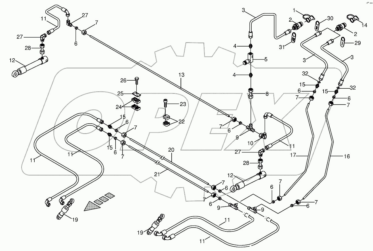 Hydraulics cpl.-EF 3001
