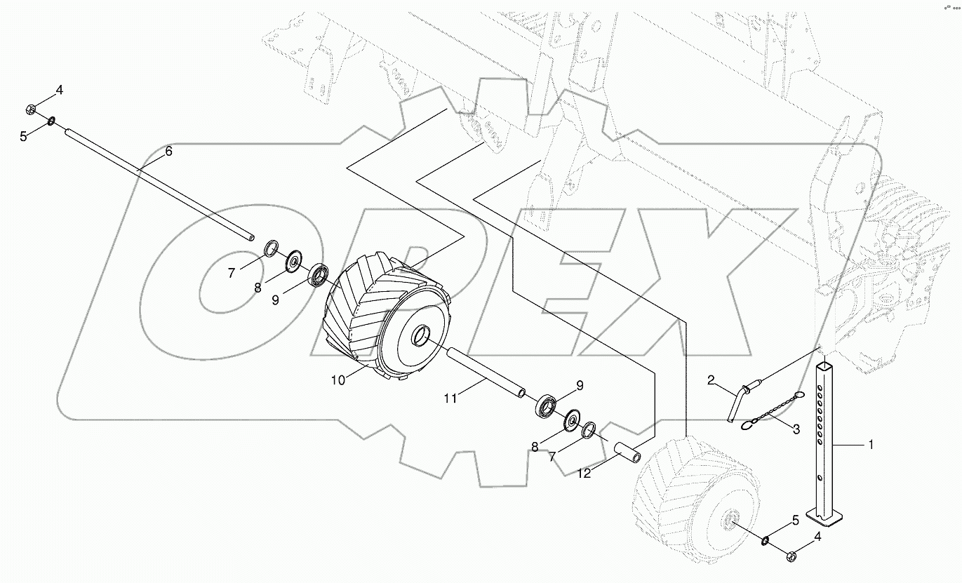 Parking food/Wheel-EF 3801