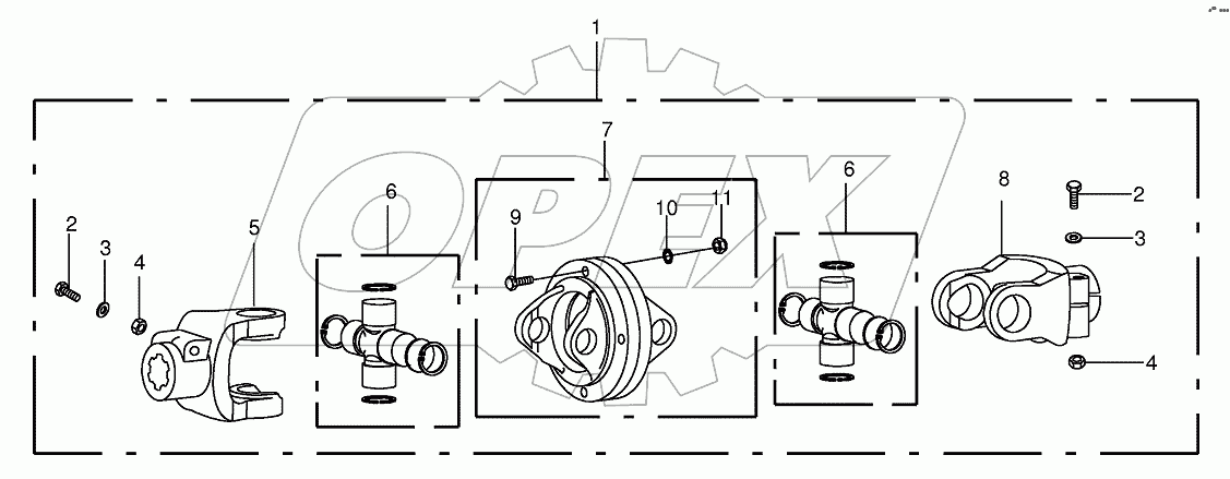 Double universal joint