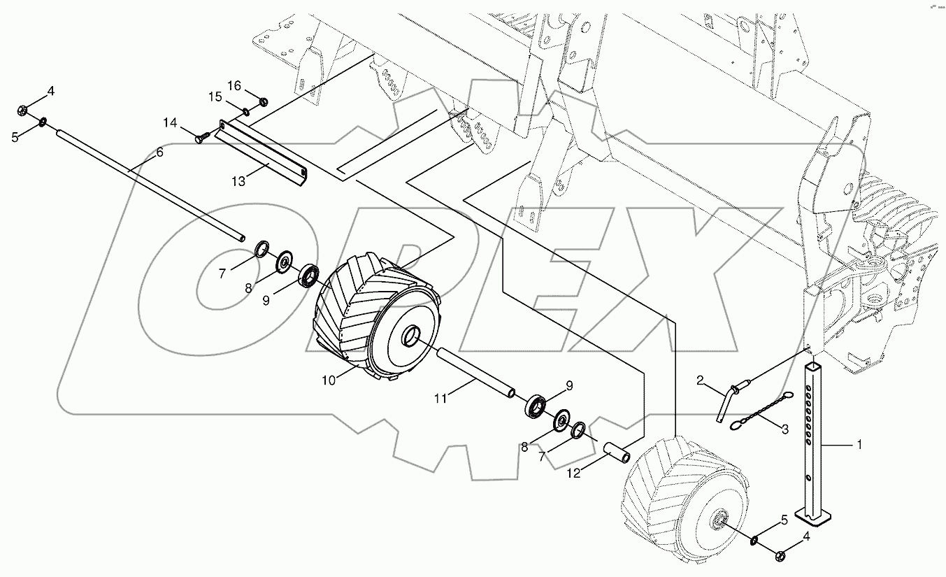 Parking food/Wheel-EF 3801