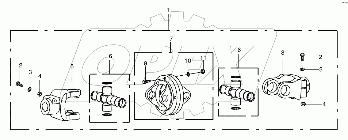 Double universal joint