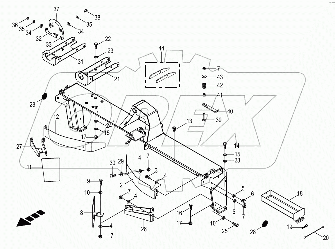 Pendular arbor / Accessories