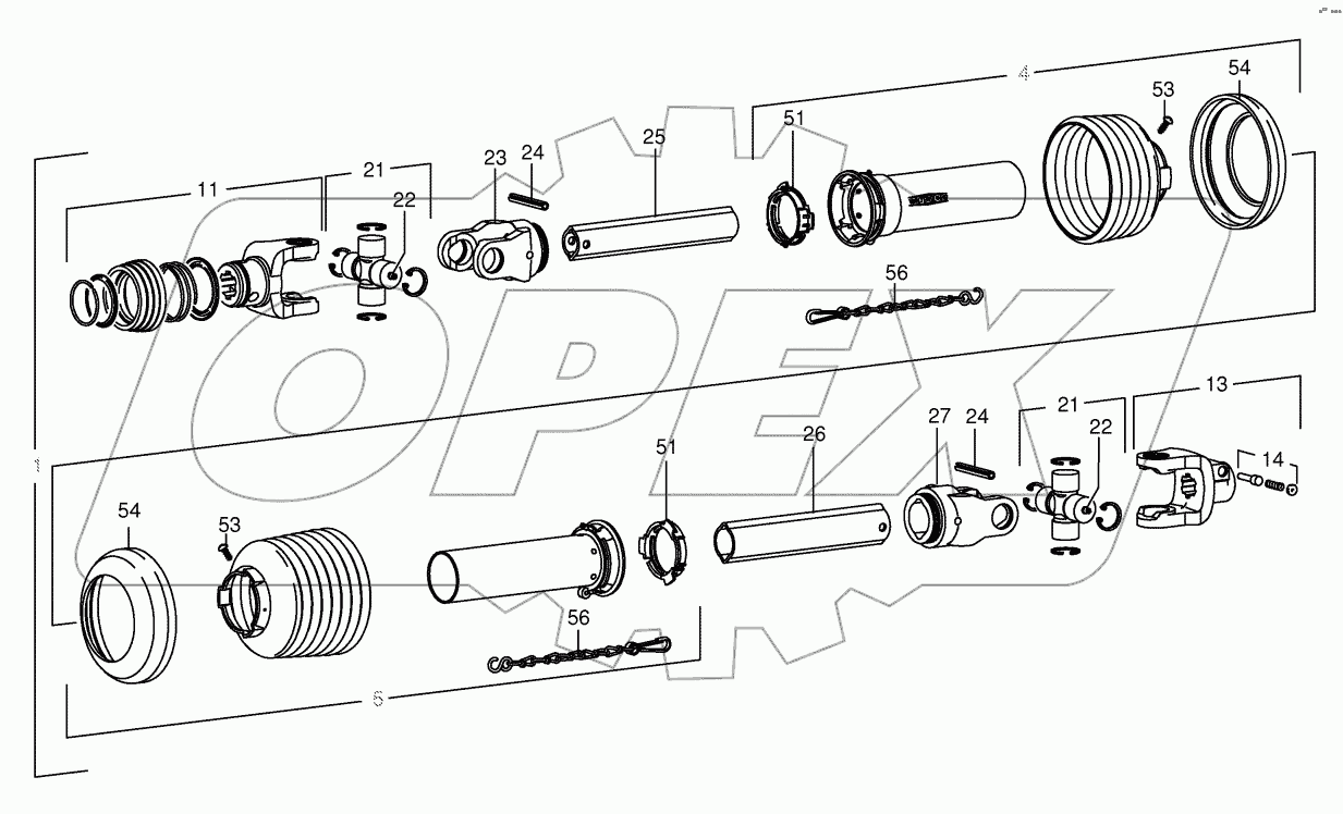 Main Pto shaft