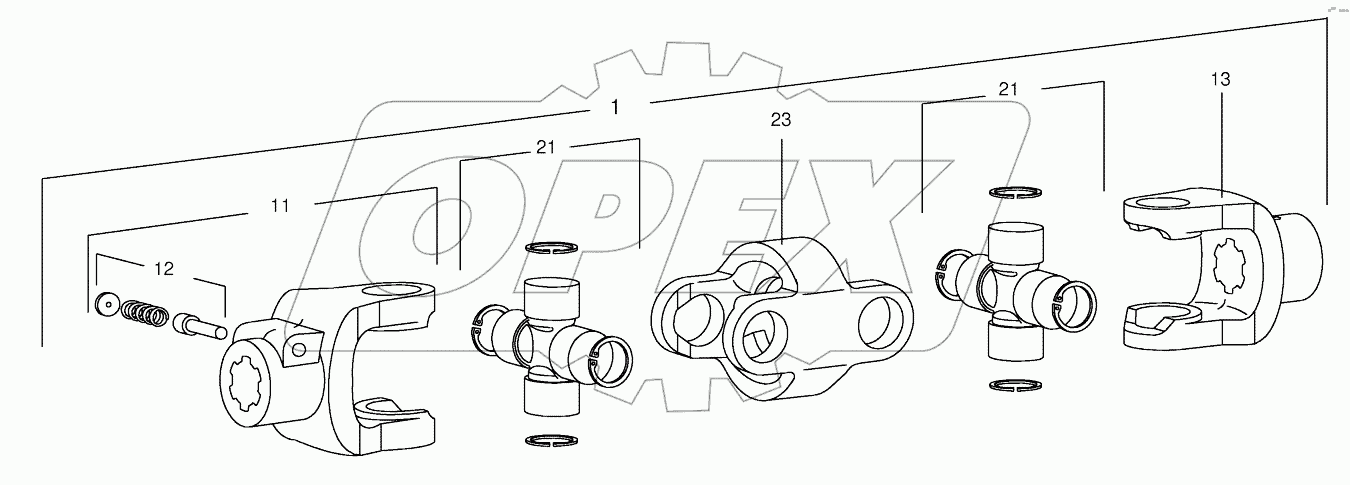 Double universal joint