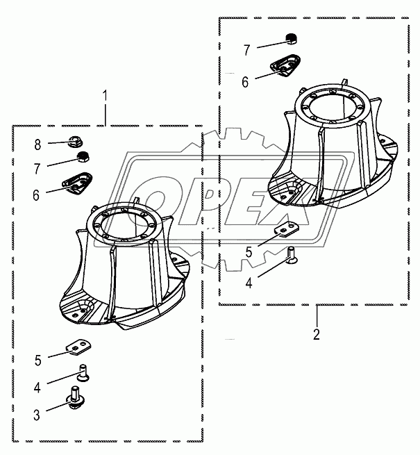 Mower drum