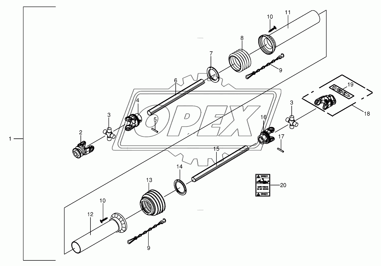 Main Pto shaft 2