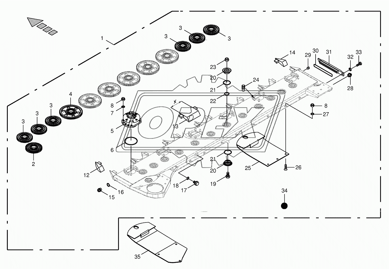 Cutter bar - SafeCut INSIDE