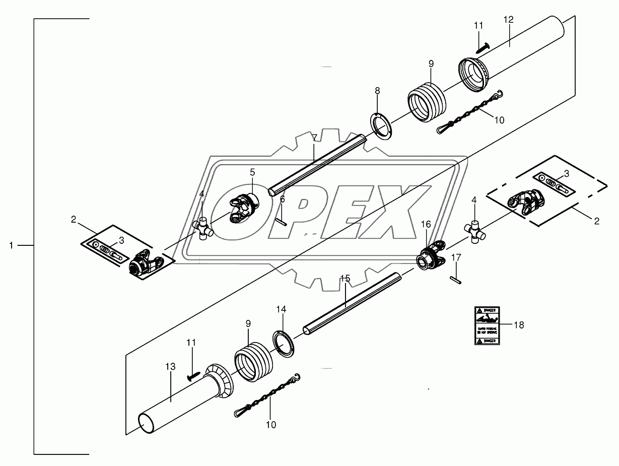 Main Pto shaft