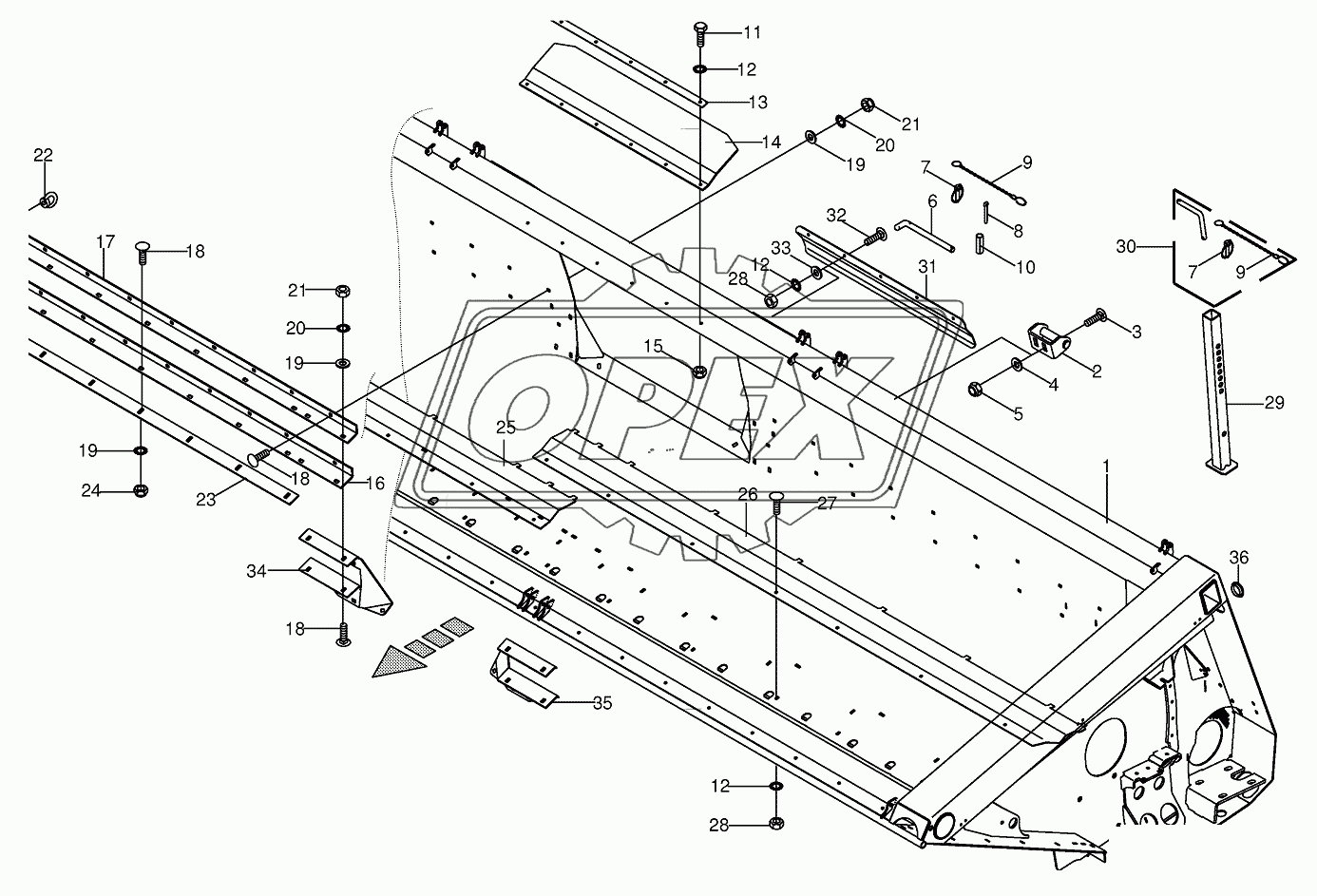 Frame / Scraper 752301 - 824610