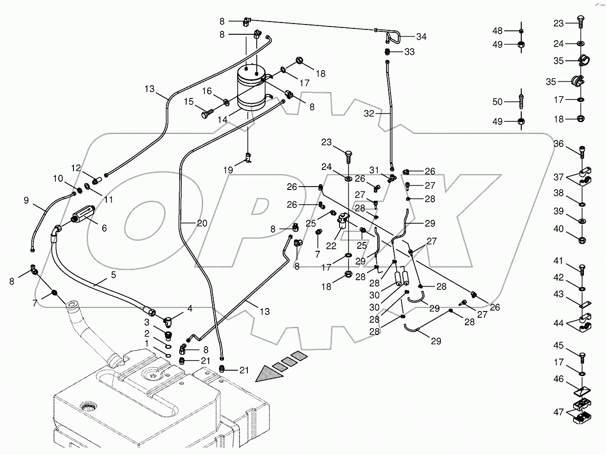 Diesel fuel pipe-Part I