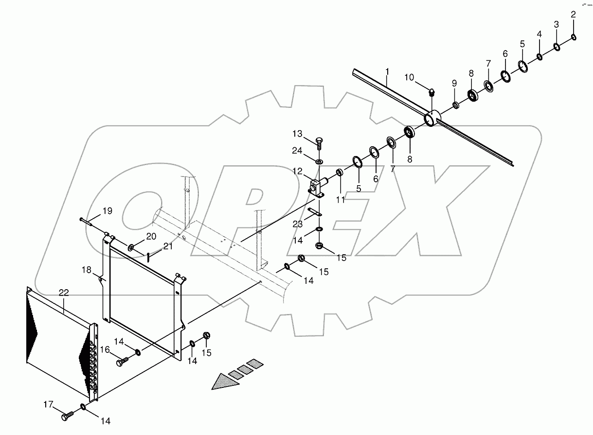 Rotor/Air conditioner mounting