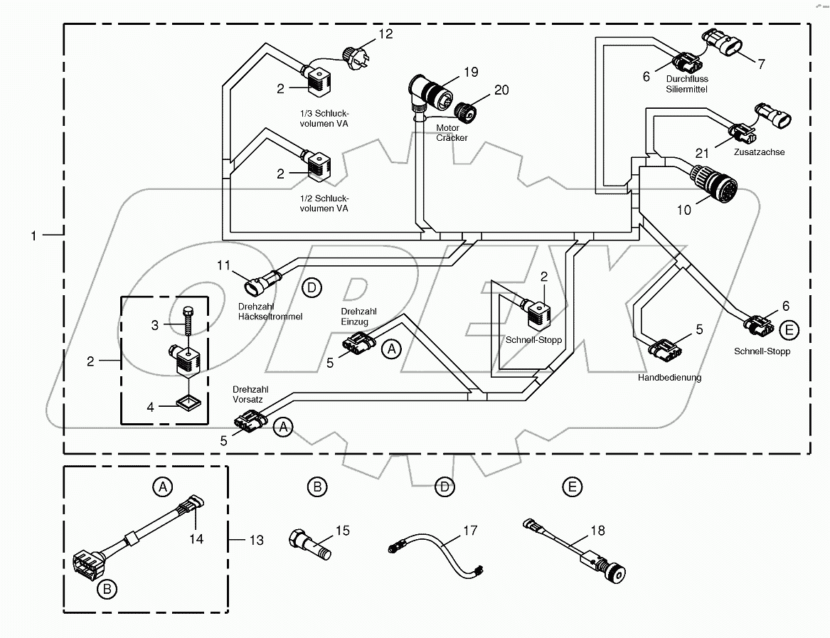 Wiring Harness-lateral left