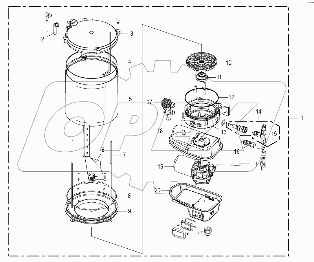 Pump for central lubrication-BEKA-MAX