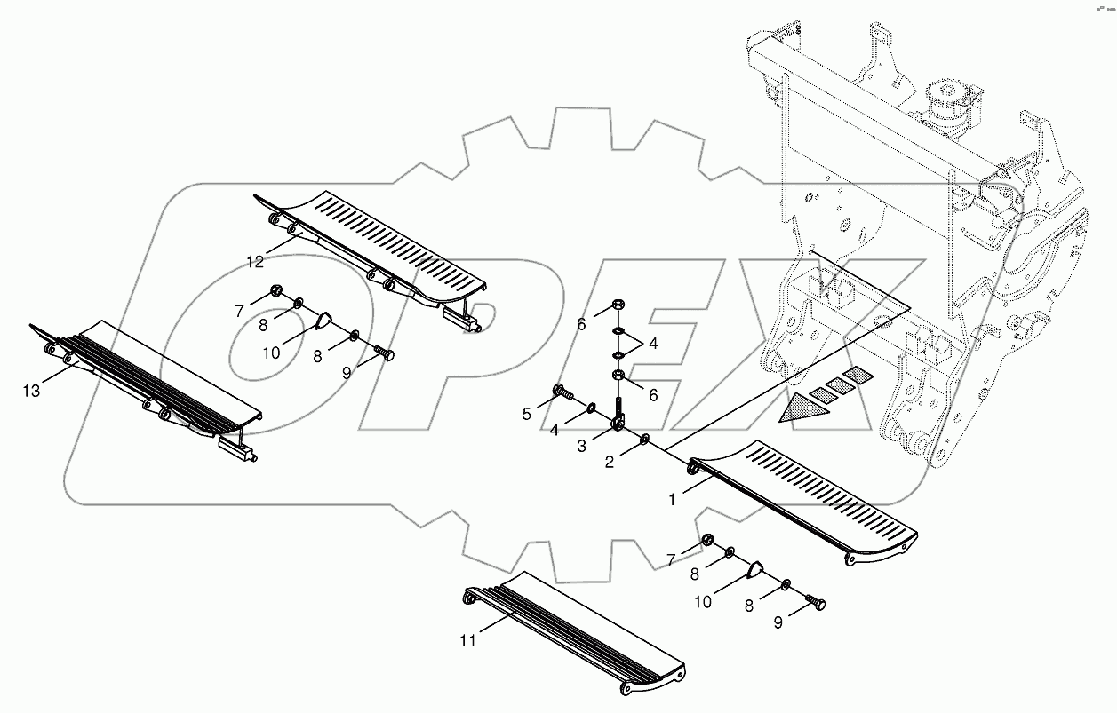 Husk/friction ground