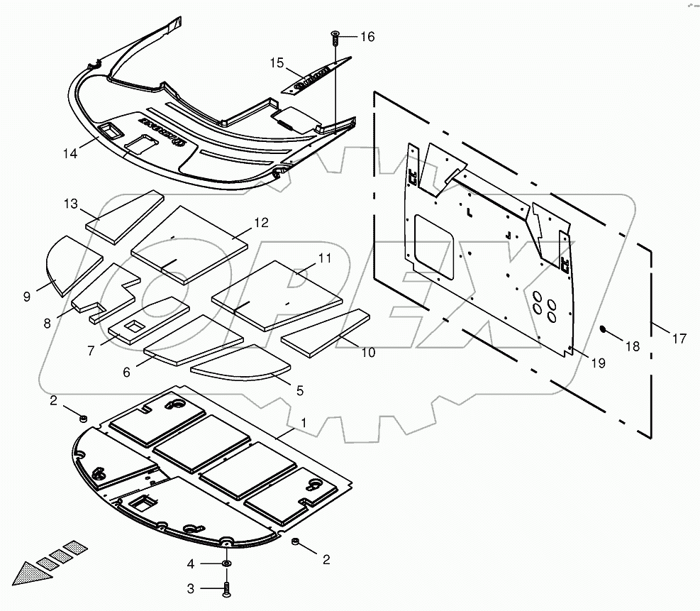 Cab - Sound deadening