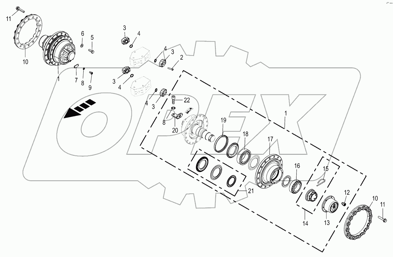 Parts - two-wheel drive