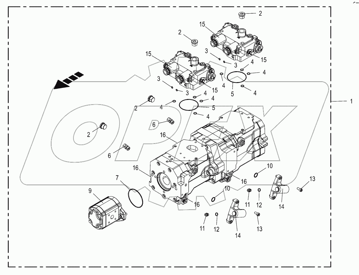 Variable disqlacement pump