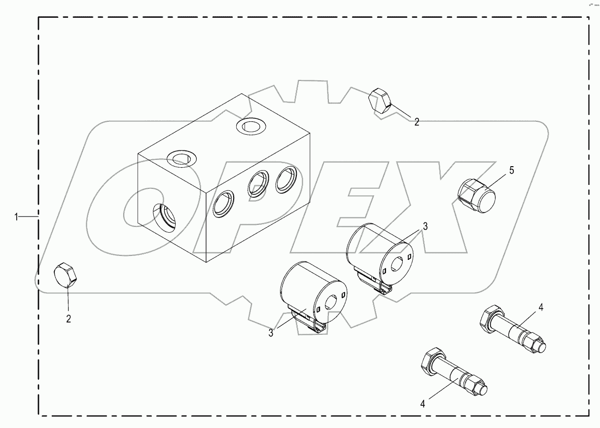 Hydraulics - control bloc