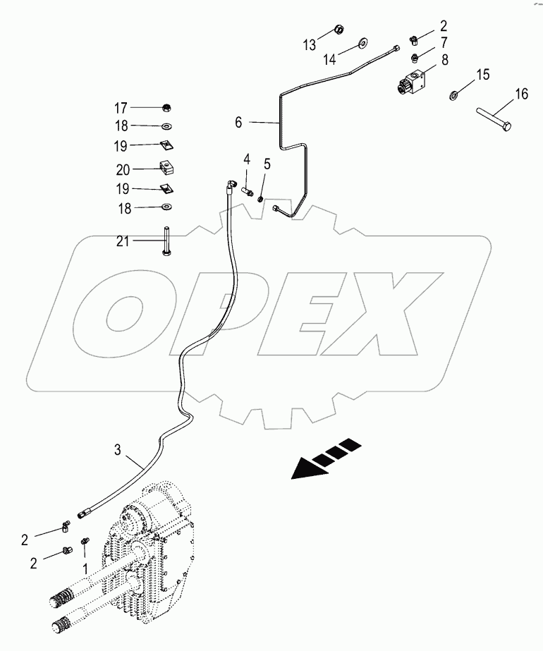 Hydraulics - brake / gearbox