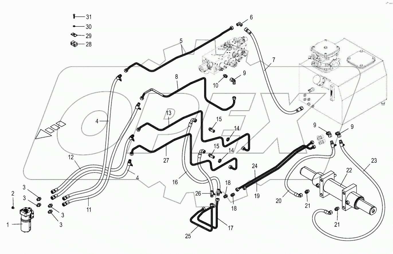Hydraulics - steering
