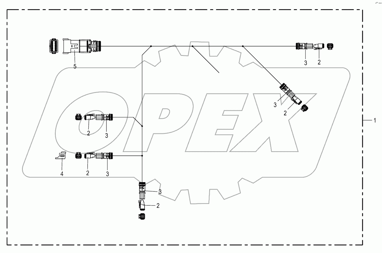 Wiring Harness - back door