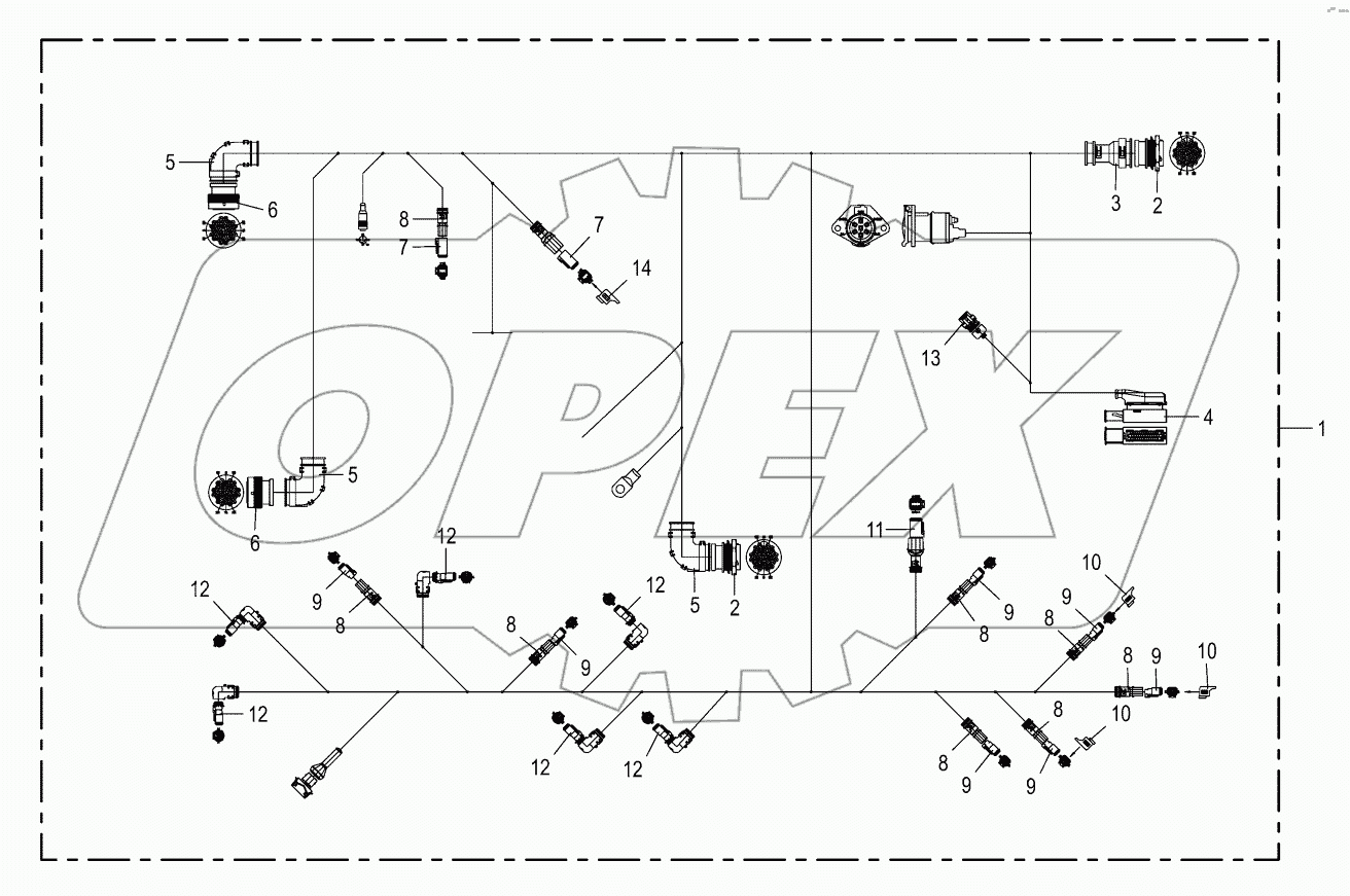 Wiring Harness - cab access