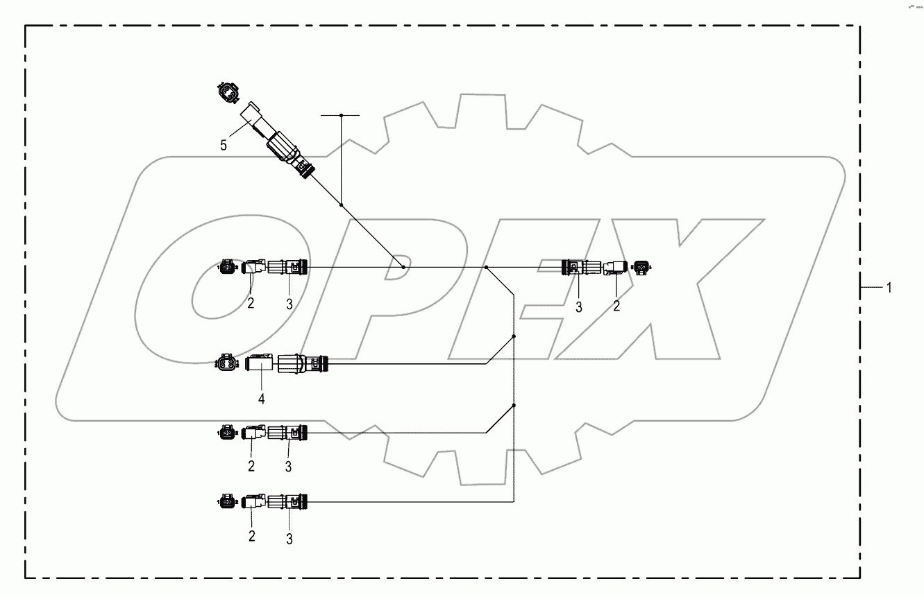 Wiring Harness - ladder lighting