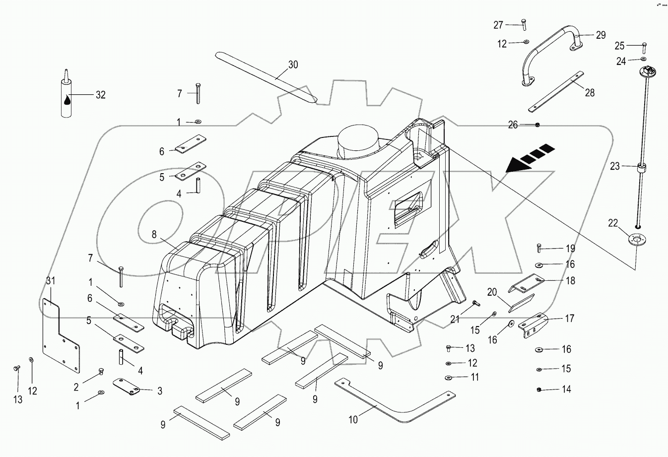 Silage agent system 847800 - 932000