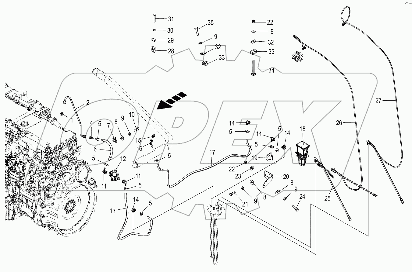Accessories - exhaust gas equipment 847800 - 905000