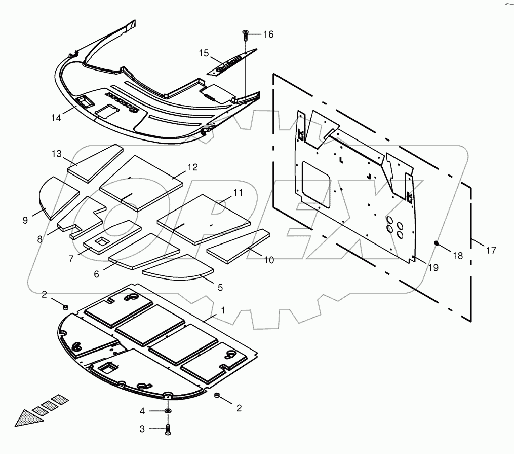 Cab - Sound deadening
