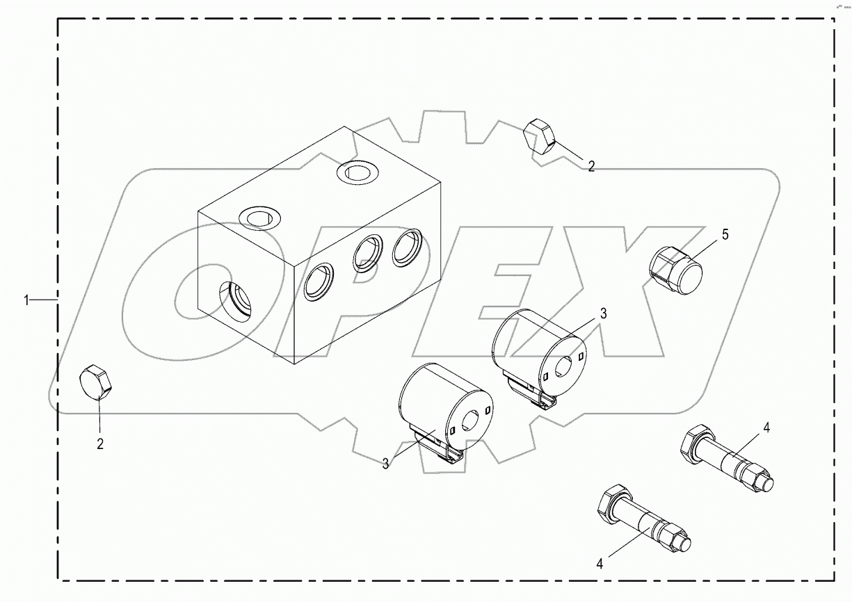 Hydraulics - control bloc