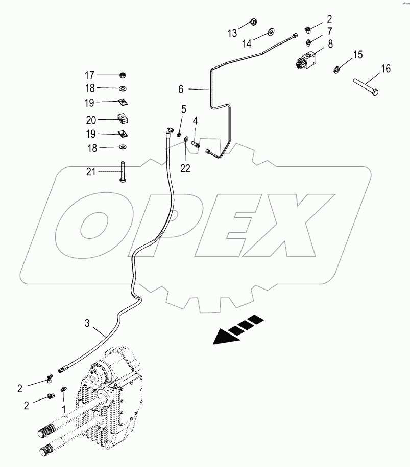 Hydraulics - brake / gearbox