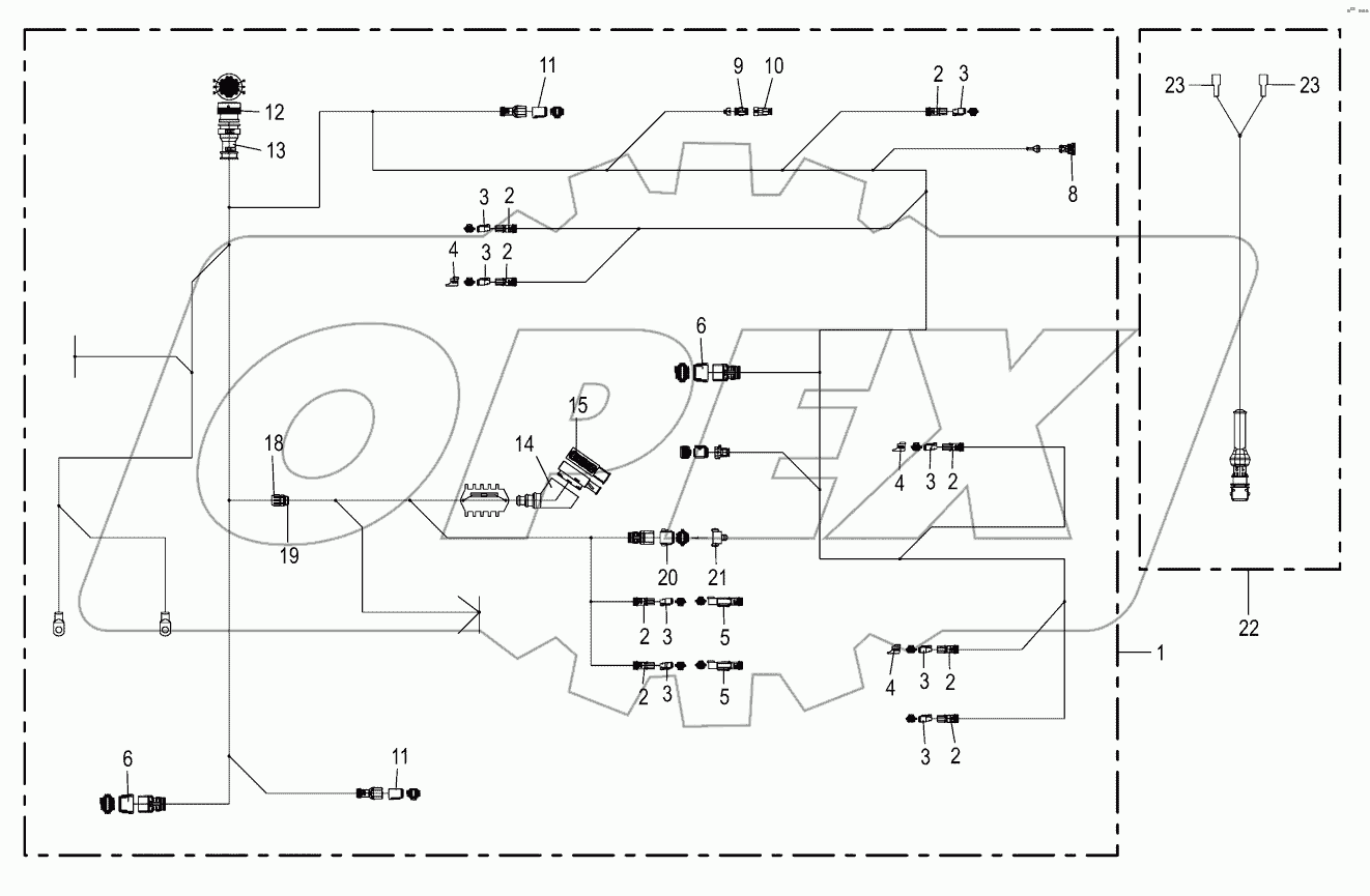 Wiring Harness - rear