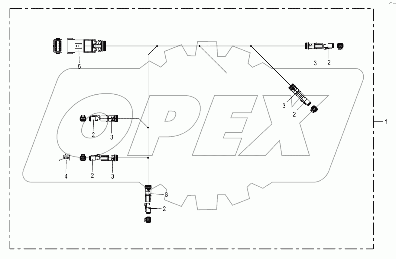 Wiring Harness - back door