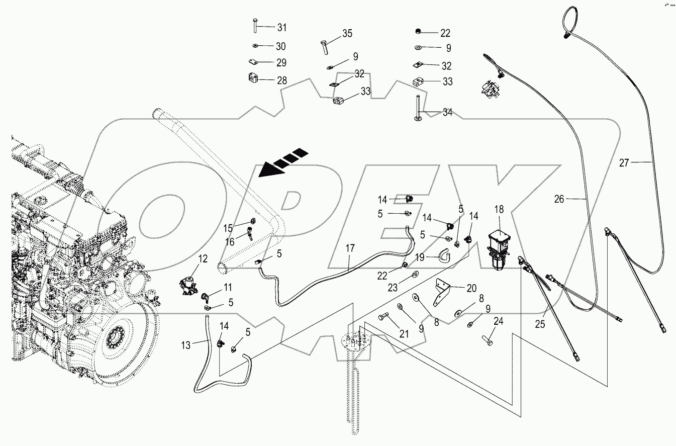 Accessories - exhaust gas equipment