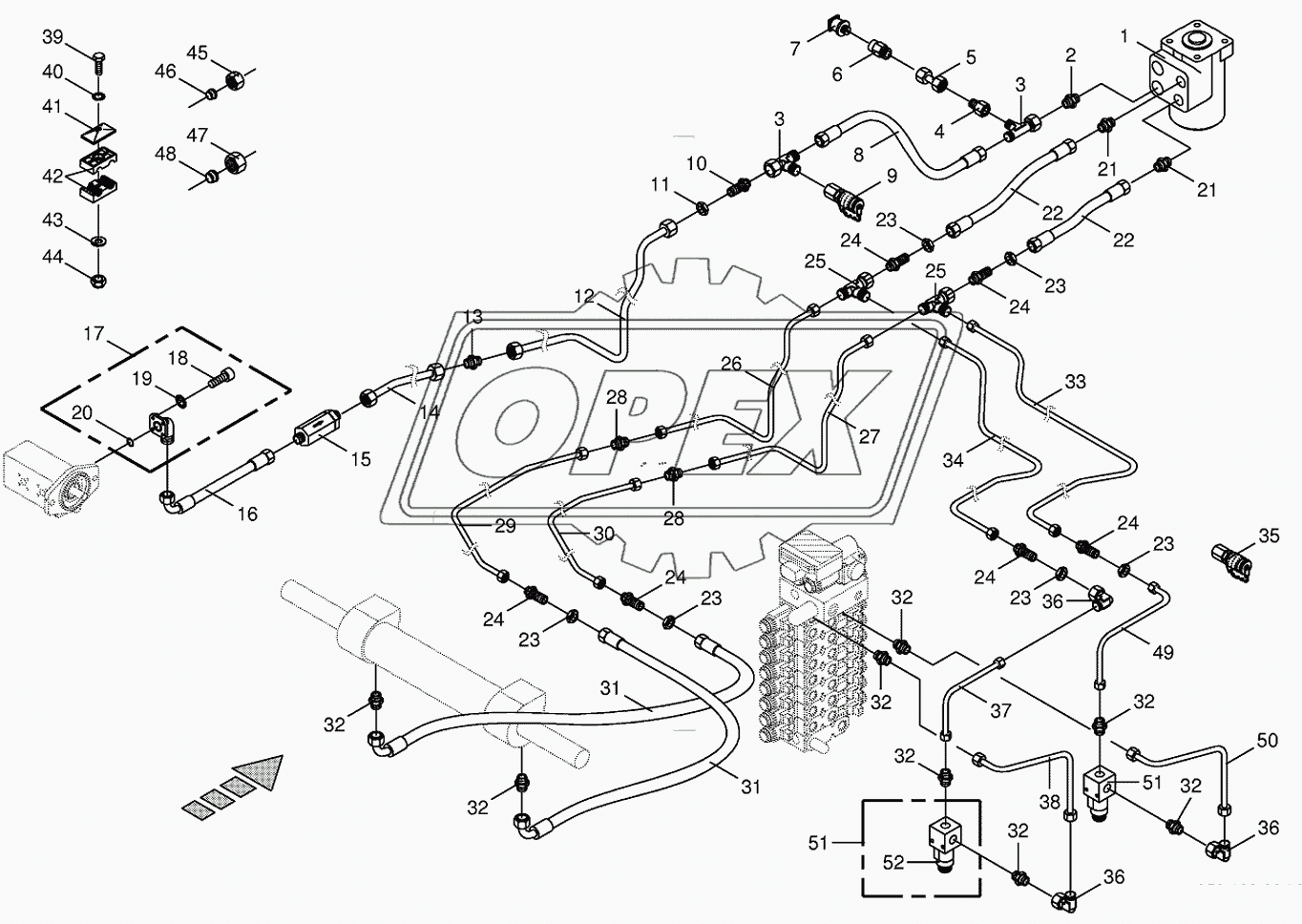 Hydraulic steering system