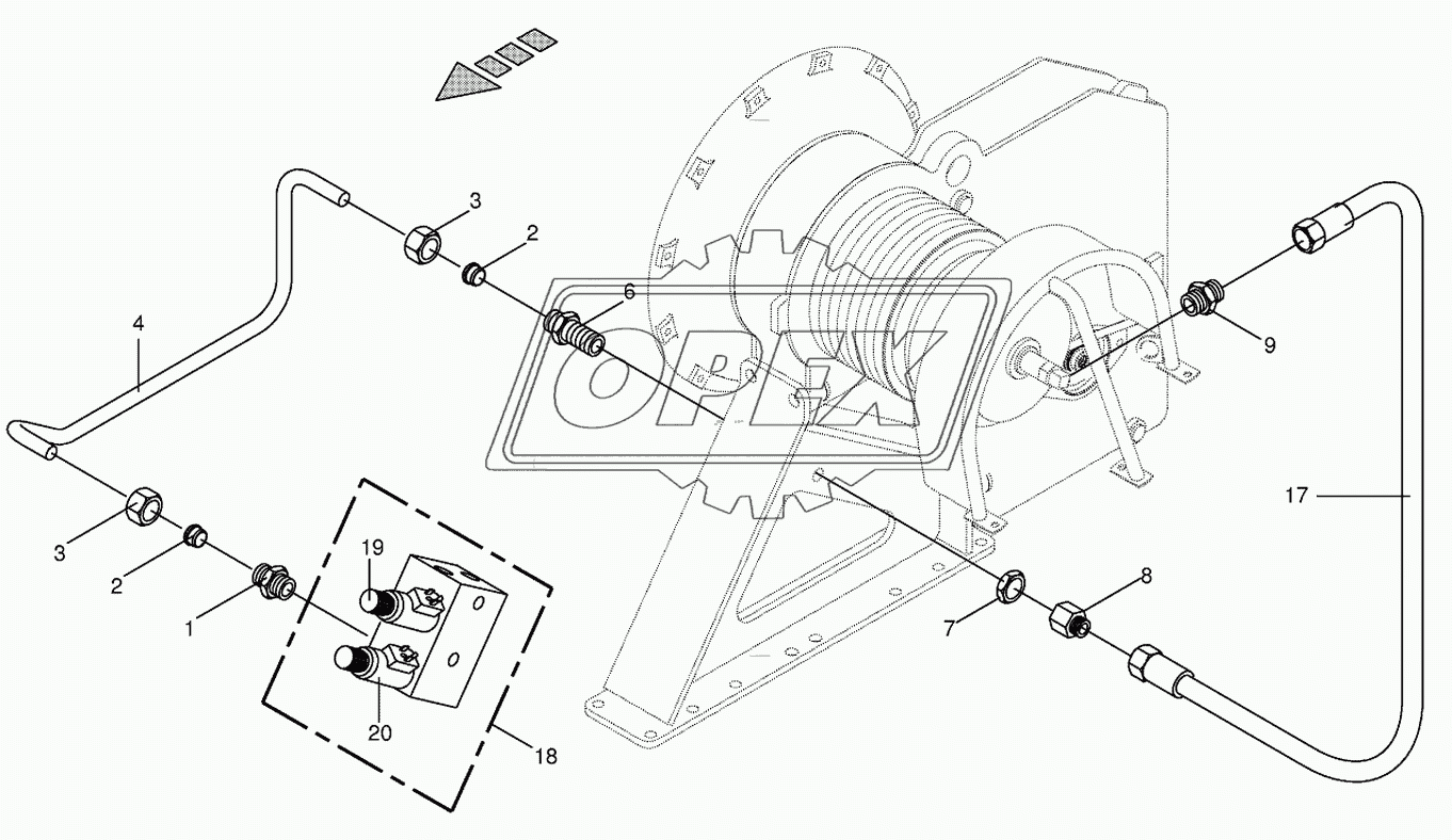 Lines main clutch