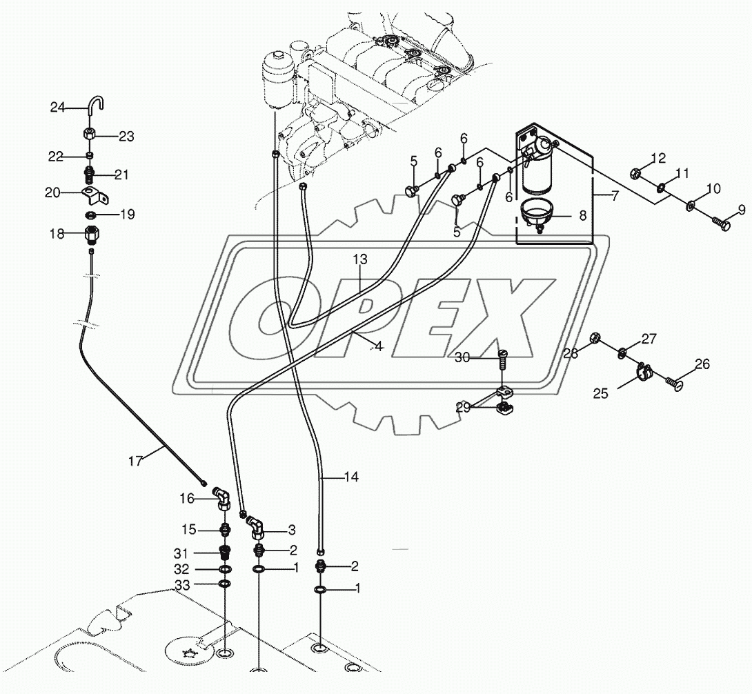 Diesel fuel pipe 1